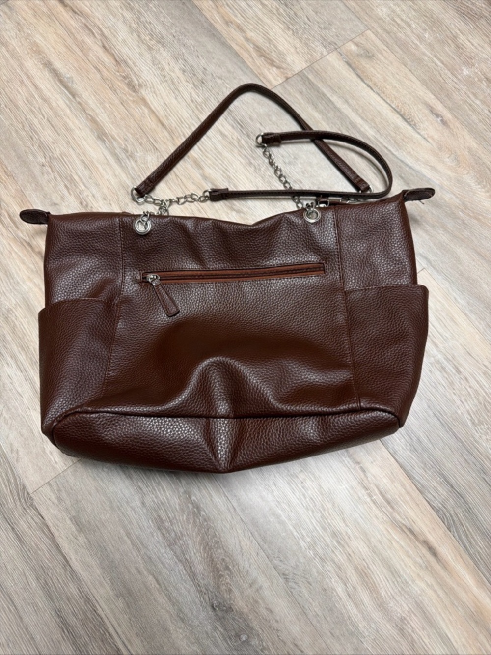 Stone Mountain Brown Leather Shoulder Bag Handbag